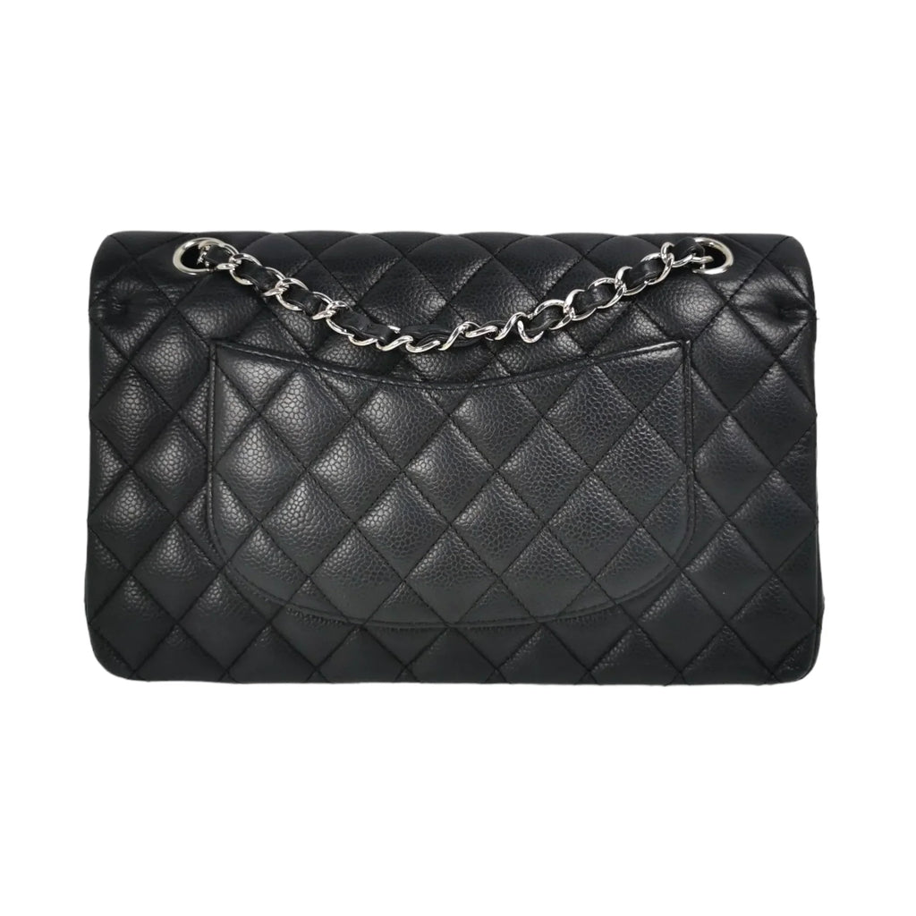 Chanel Classic Double Flap Medium Black Caviar SiLouis Vuittoner
