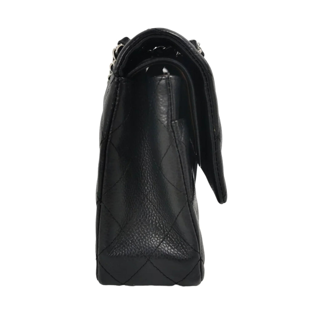 Chanel Classic Double Flap Medium Black Caviar SiLouis Vuittoner