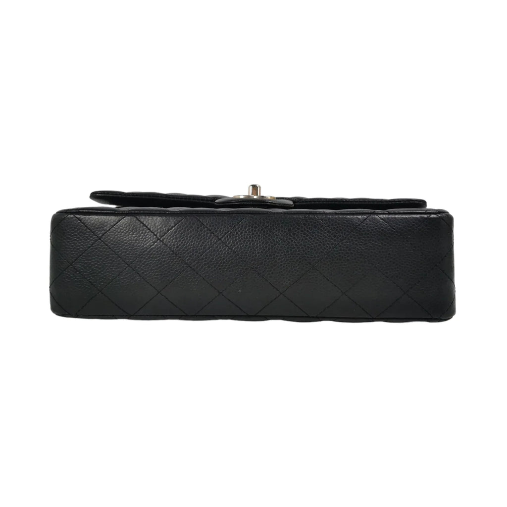 Chanel Classic Double Flap Medium Black Caviar SiLouis Vuittoner