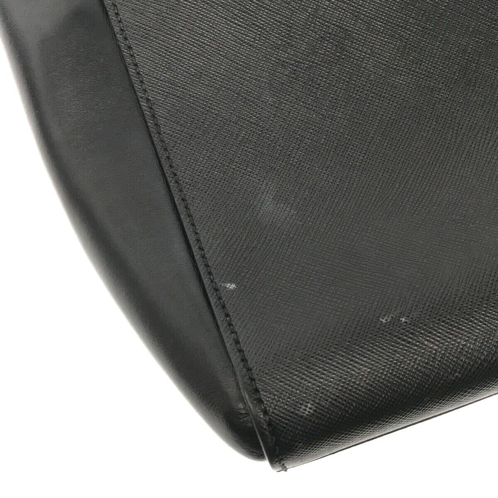PRADA Black Saffiano Calf Handbag