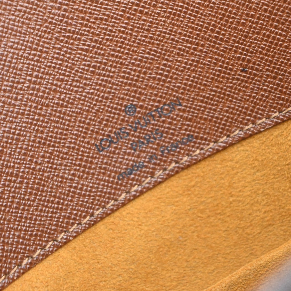 Louis Vuitton Musette Handbag Monogram Canvas Brown Canvas Shoulder Bag
