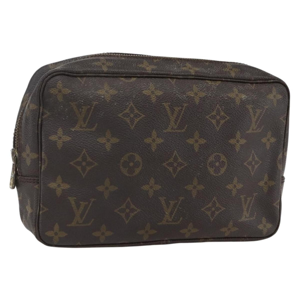 Louis Vuitton Trousse Toilette Monogram Canvas Brown Canvas Clutche & Pouche Bag