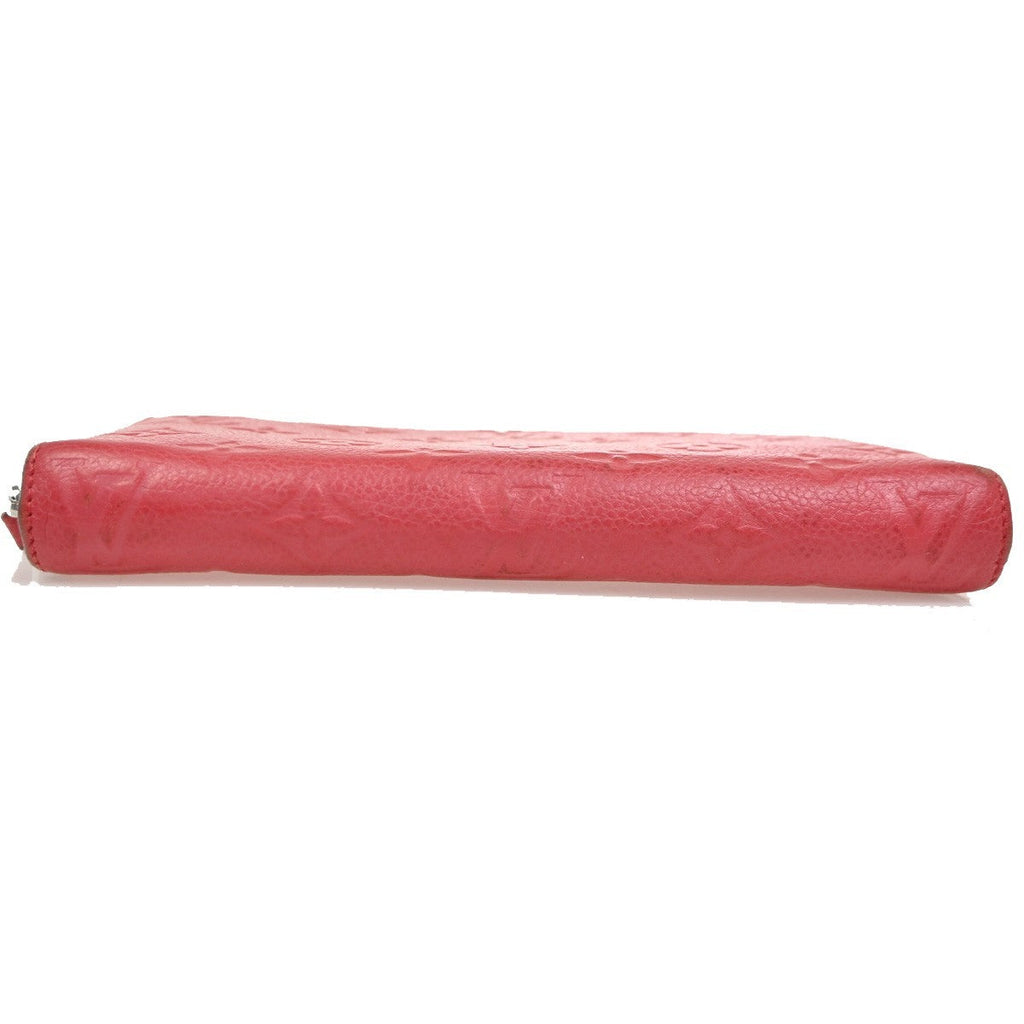 Louis Vuitton Portefeuille Zippy Monogramme Empreinte Monogramme Empreinte Red Leather Wallets Accessory