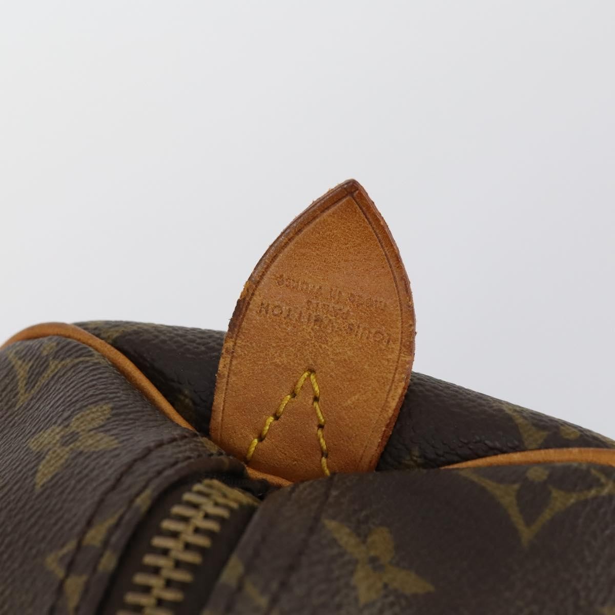 Louis Vuitton Keepall Bag Monogram Canvas Brown Canvas Travel Bag