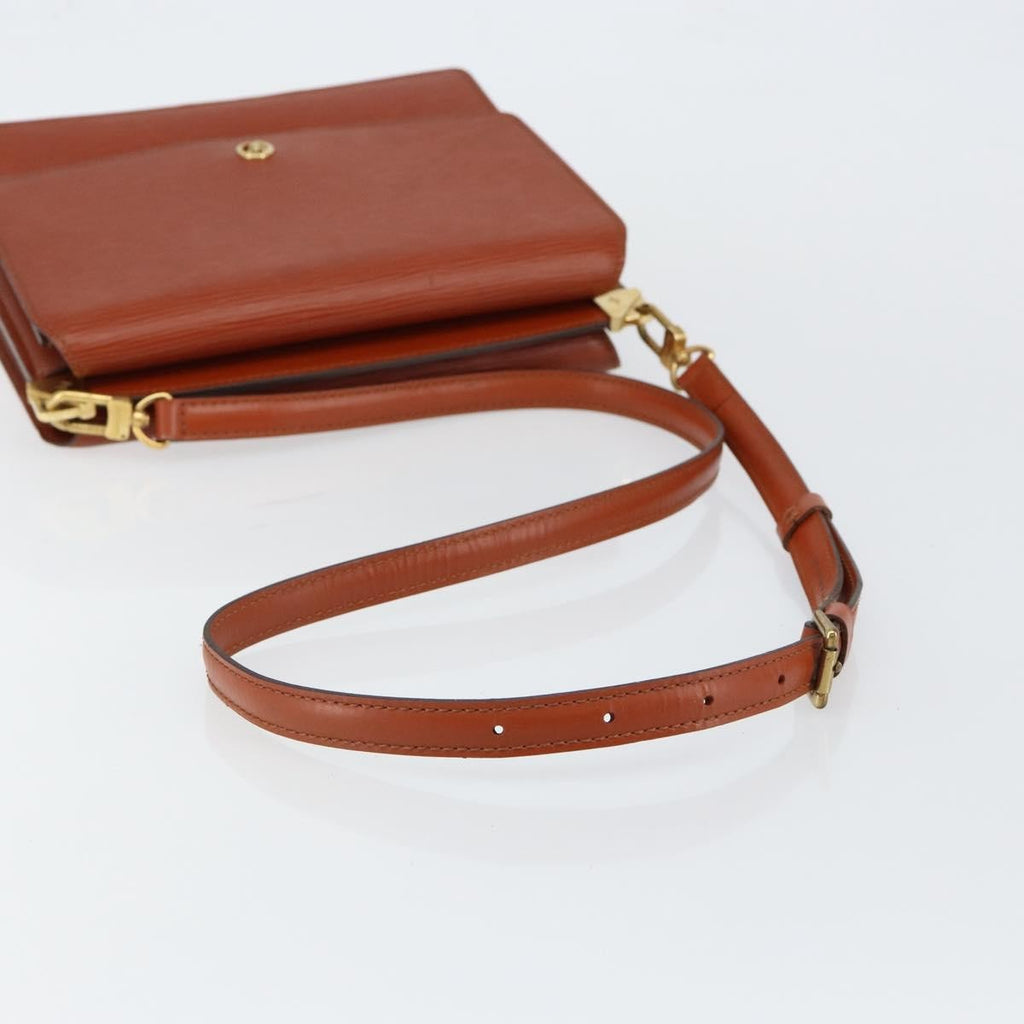 Louis Vuitton Grenelle Shoulder Bag Epi Leather Brown Leather Shoulder Bag