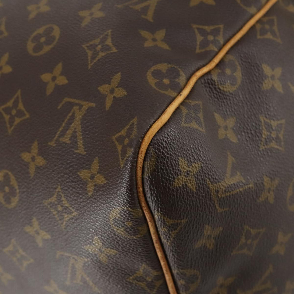 Louis Vuitton Keepall Bag Monogram Canvas Brown Canvas Travel Bag
