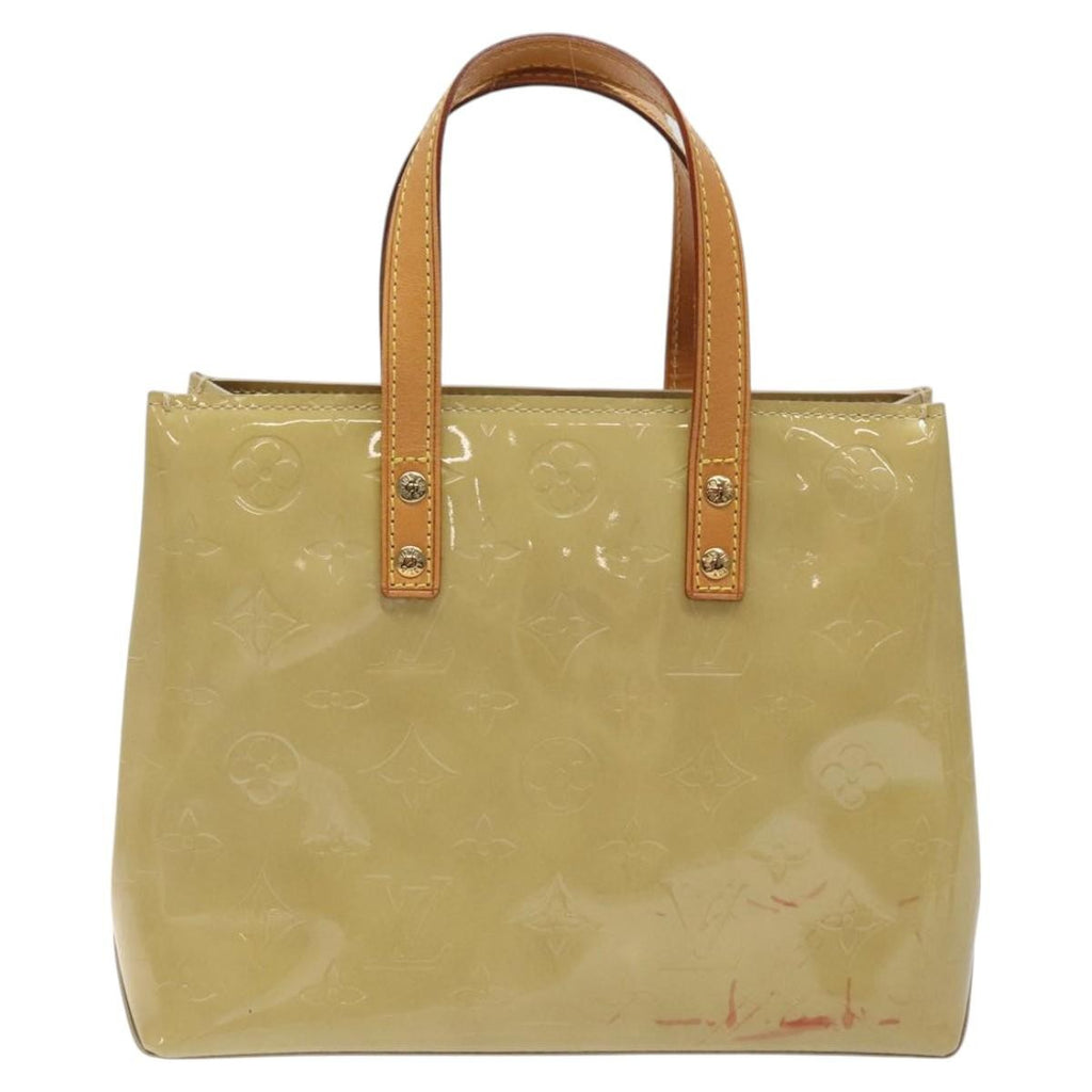 Louis Vuitton Reade Handbag Monogram Vernis Beige Patent_Leather Bag