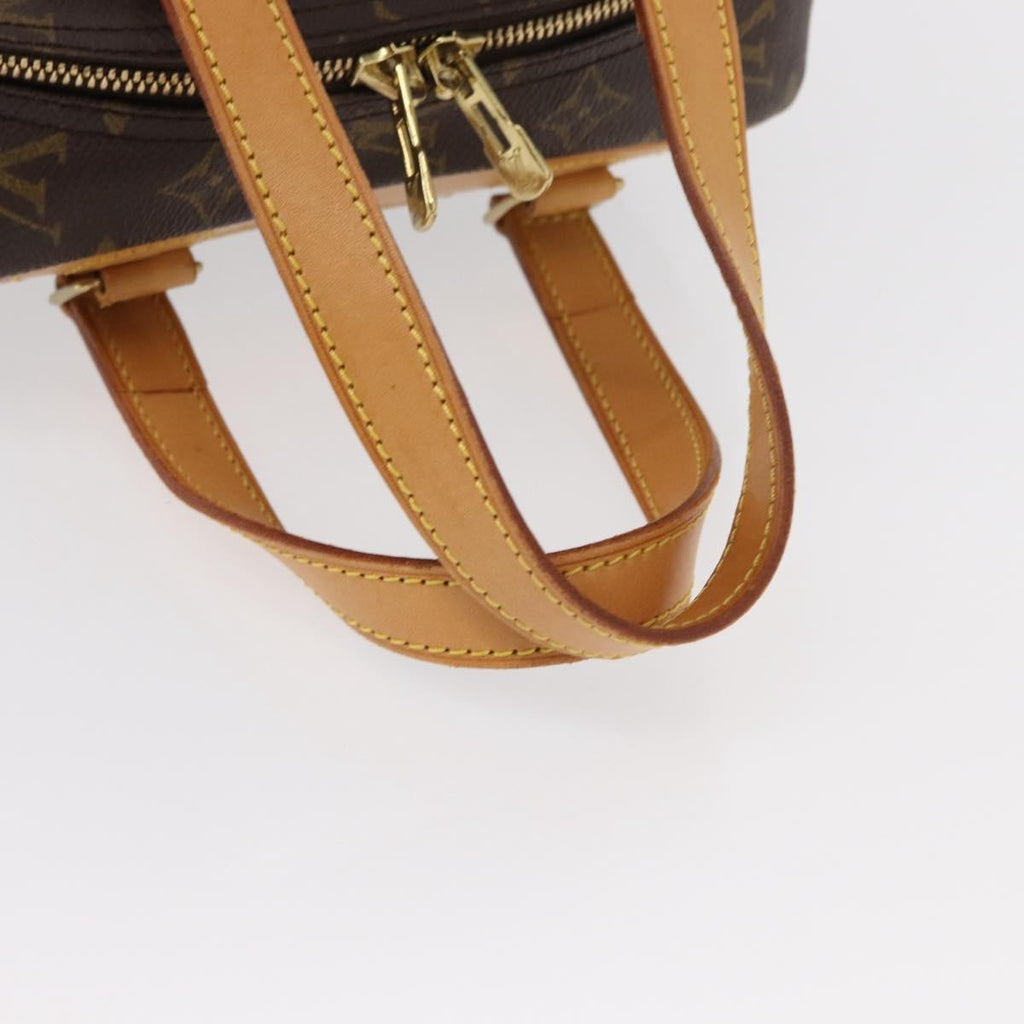 Louis Vuitton Excursion Handbag Monogram Canvas Brown Canvas Handbag