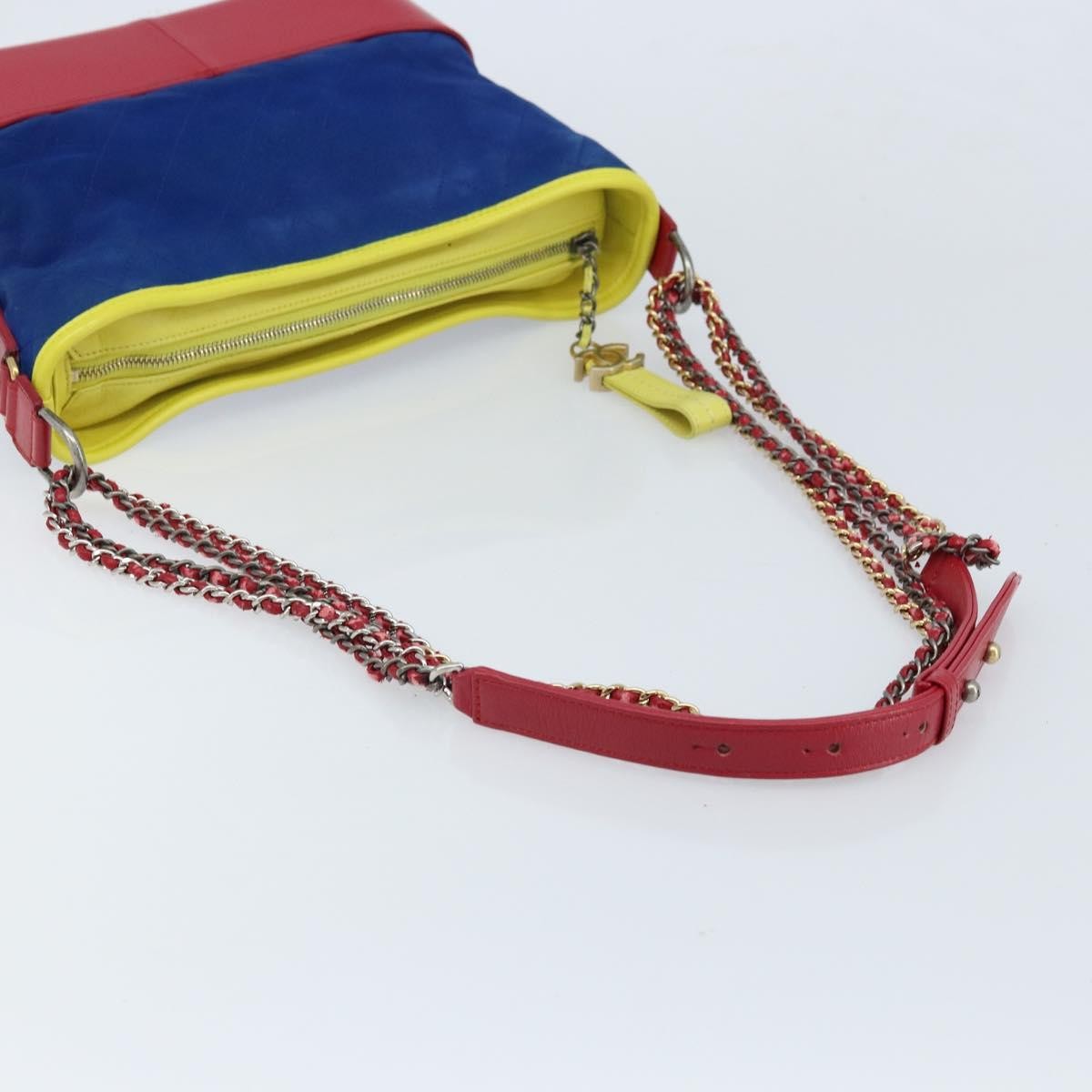 Chanel Gabrielle Hobo Quilted Suede Multicolour Suede Shoulder Bag Bag