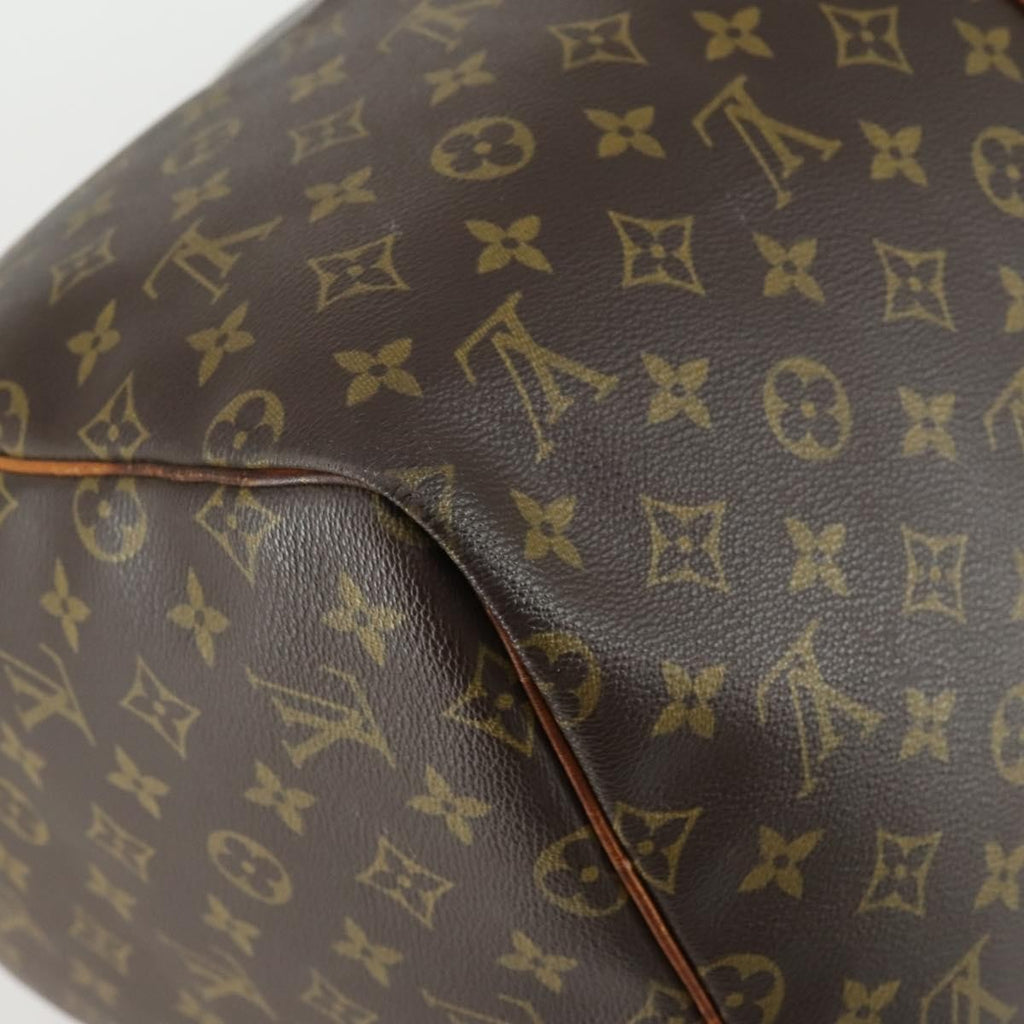 Louis Vuitton Keepall Bag Monogram Canvas Brown Canvas Handbag