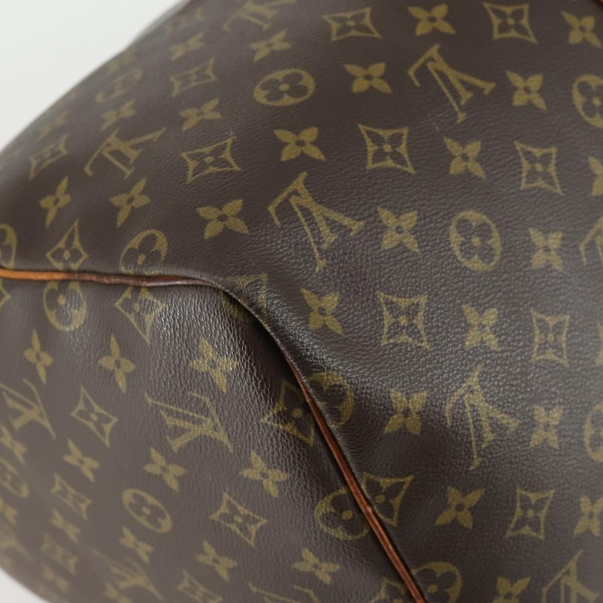 Louis Vuitton Keepall Bag Monogram Canvas Brown Canvas Handbag