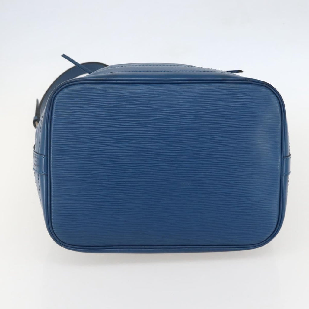 Louis Vuitton Noe Handbag Epi Leather Blue Leather Shoulder Bag