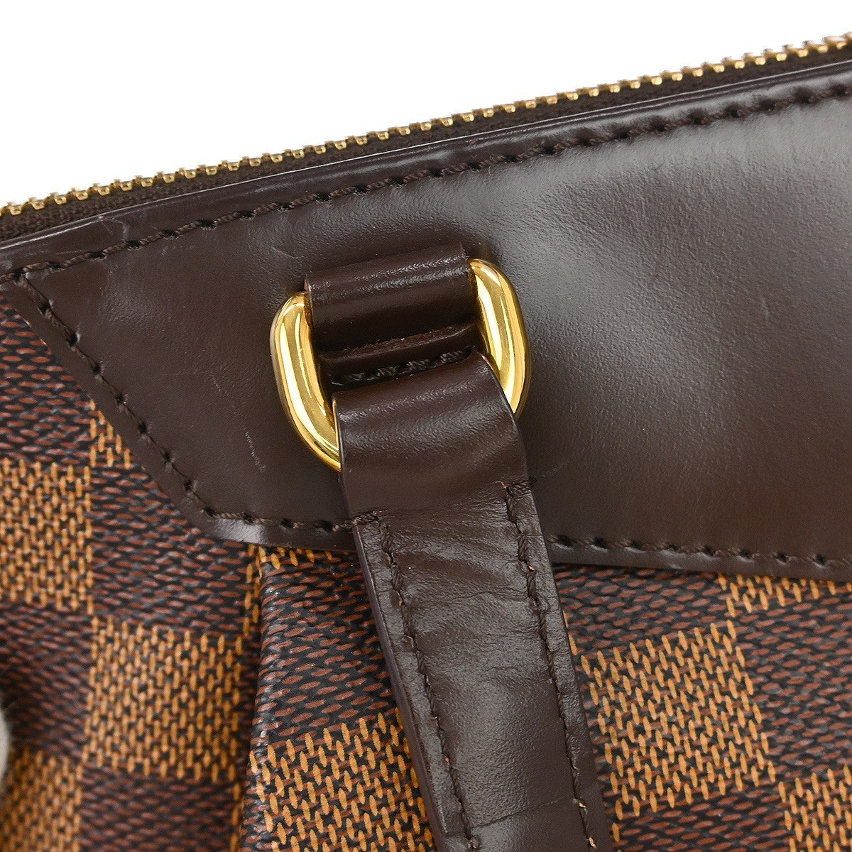 Louis Vuitton Westminster Handbag Damier Brown Canvas Shoulder Bag