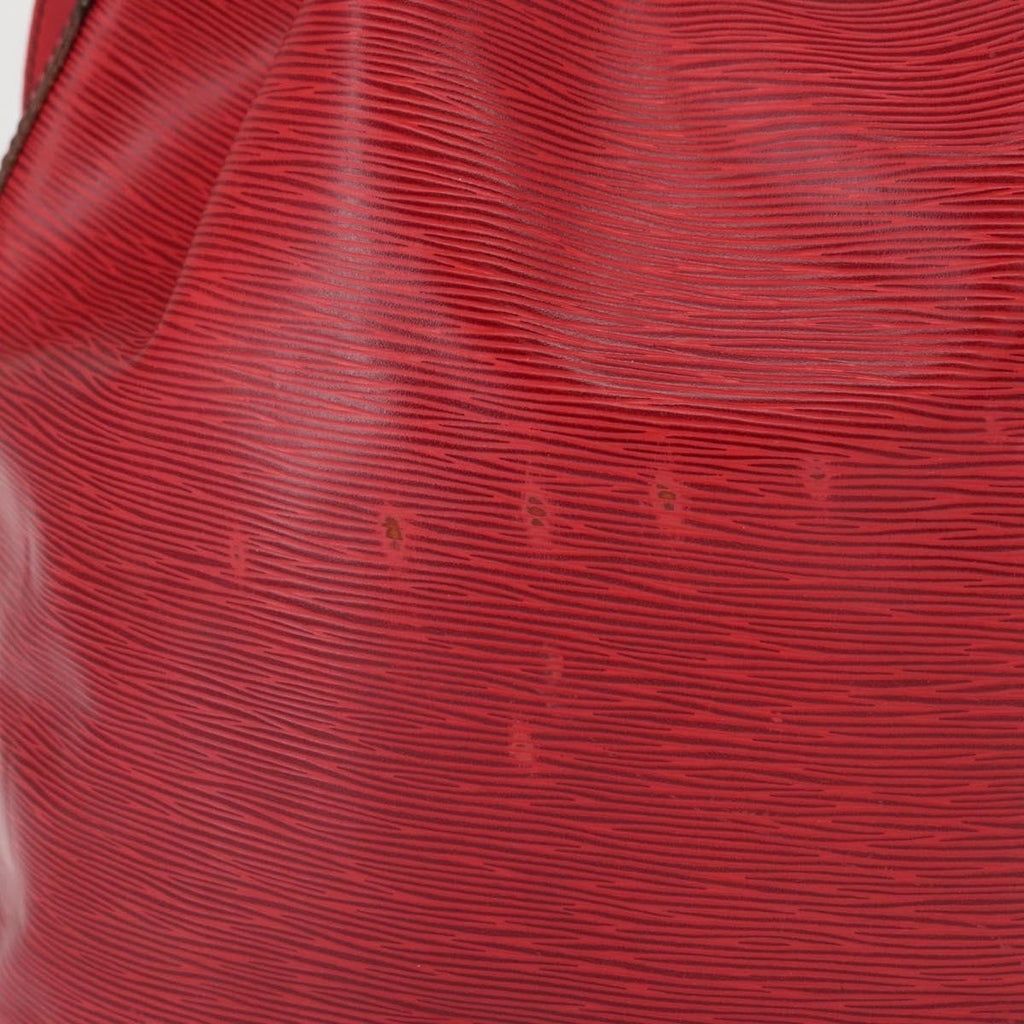 Louis Vuitton Noe Handbag Epi Leather Red Leather Shoulder Bag