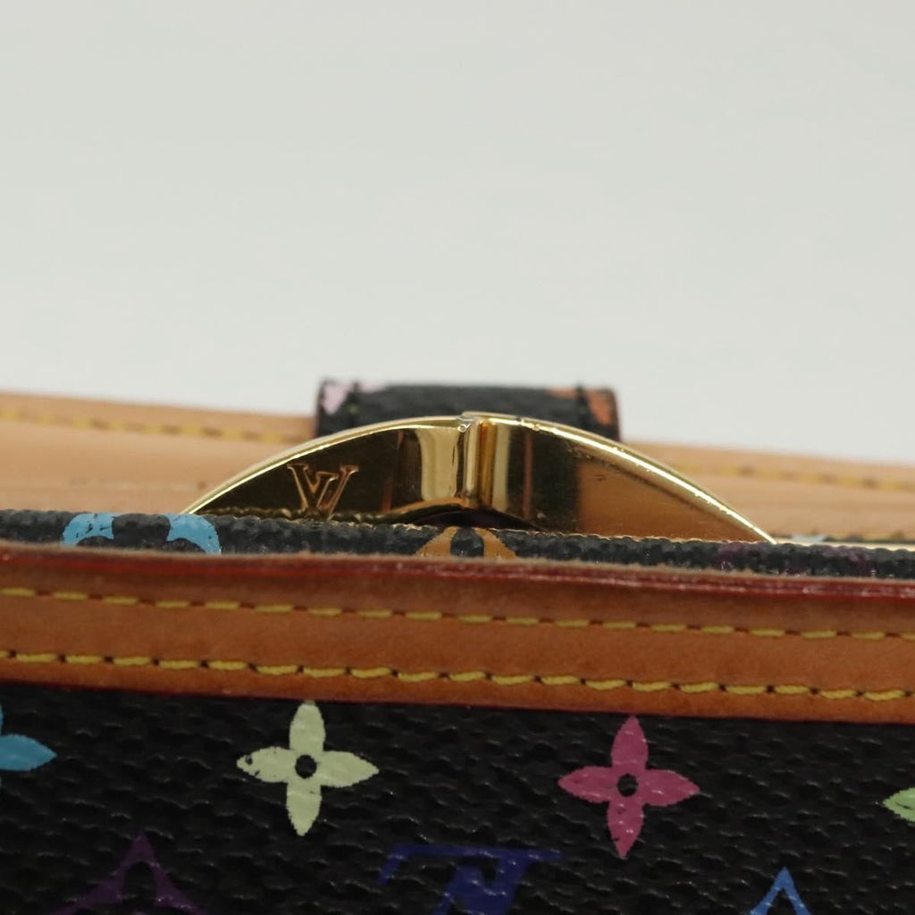 Louis Vuitton Portefeuille Viennois Monogram Canvas Black Canvas Wallets Accessory