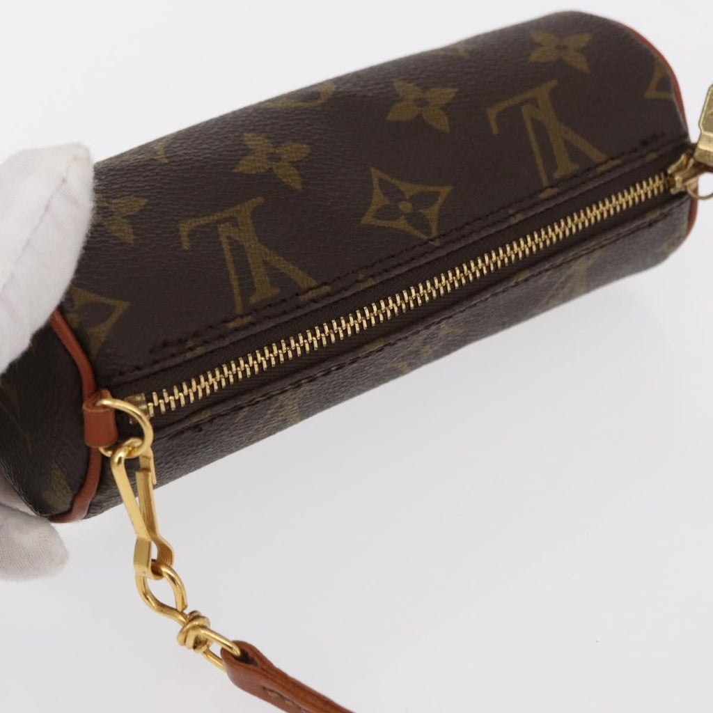 Louis Vuitton Papillon Pochette Monogram Canvas Brown Canvas Clutche & Pouche Bag