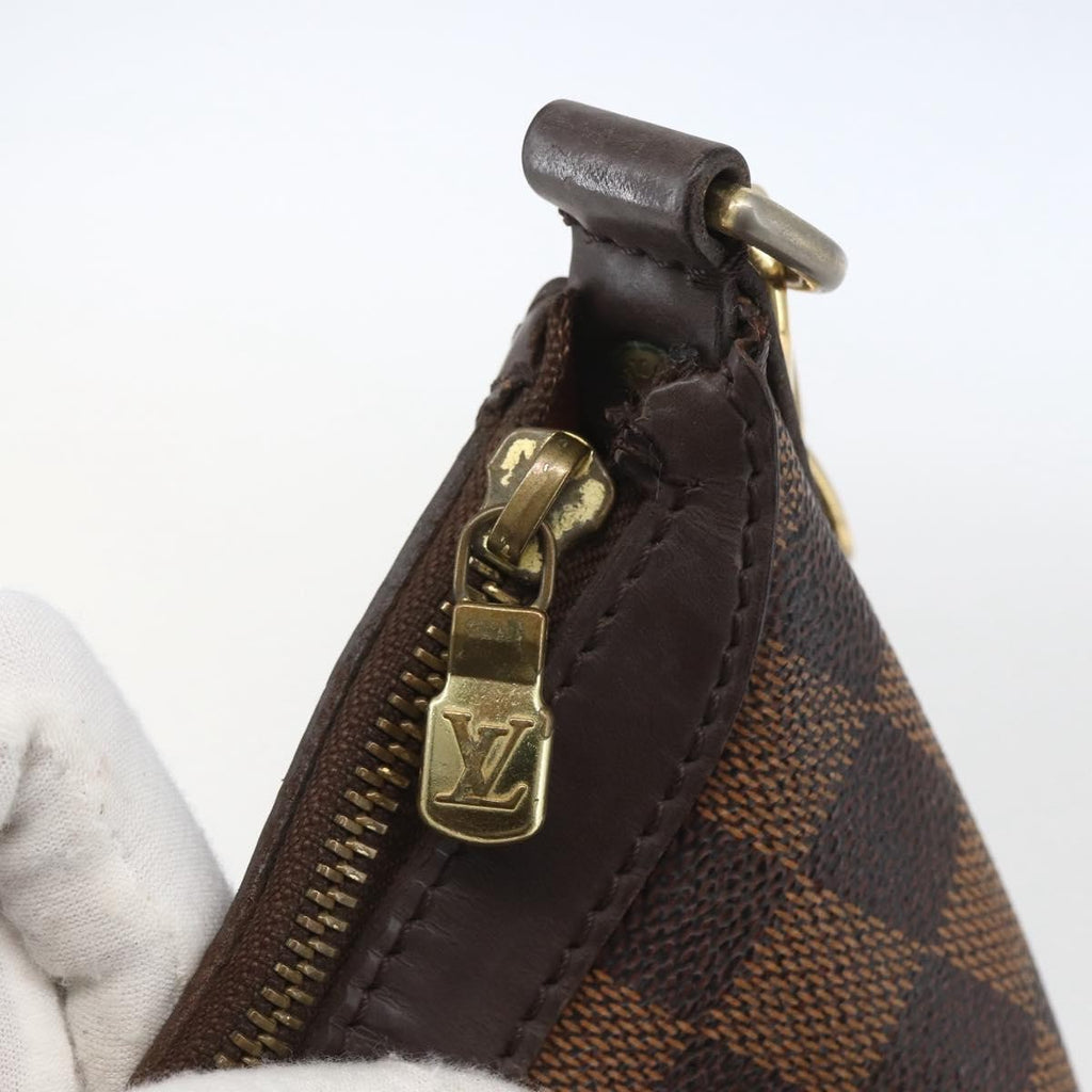 Louis Vuitton Illovo Handbag Damier Brown Canvas Shoulder Bag