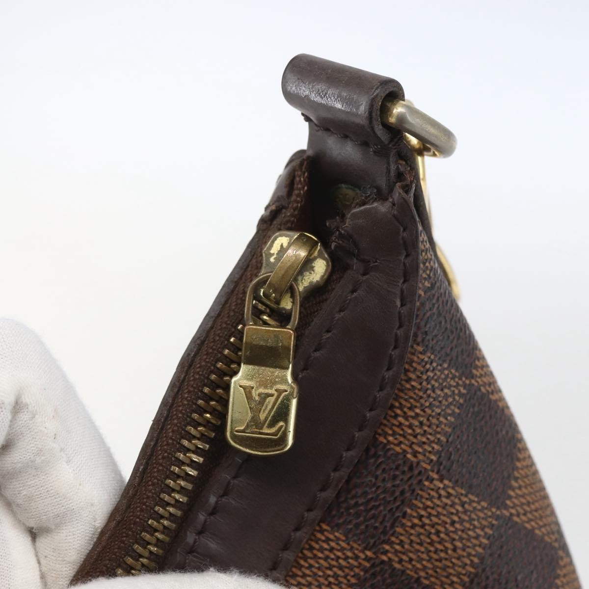 Louis Vuitton Illovo Handbag Damier Brown Canvas Shoulder Bag