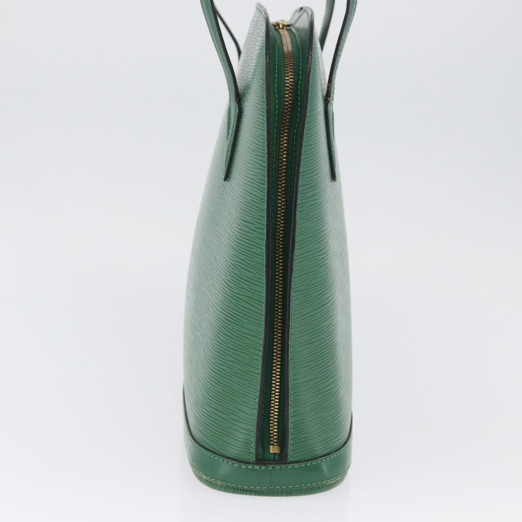 Louis Vuitton Lussac Handbag Epi Leather Green Leather Shoulder Bag
