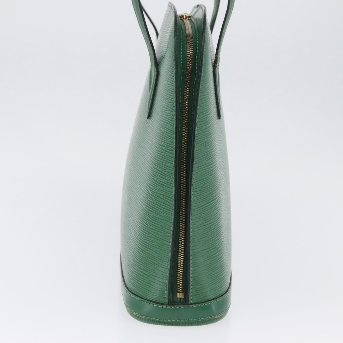 Louis Vuitton Lussac Handbag Epi Leather Green Leather Shoulder Bag