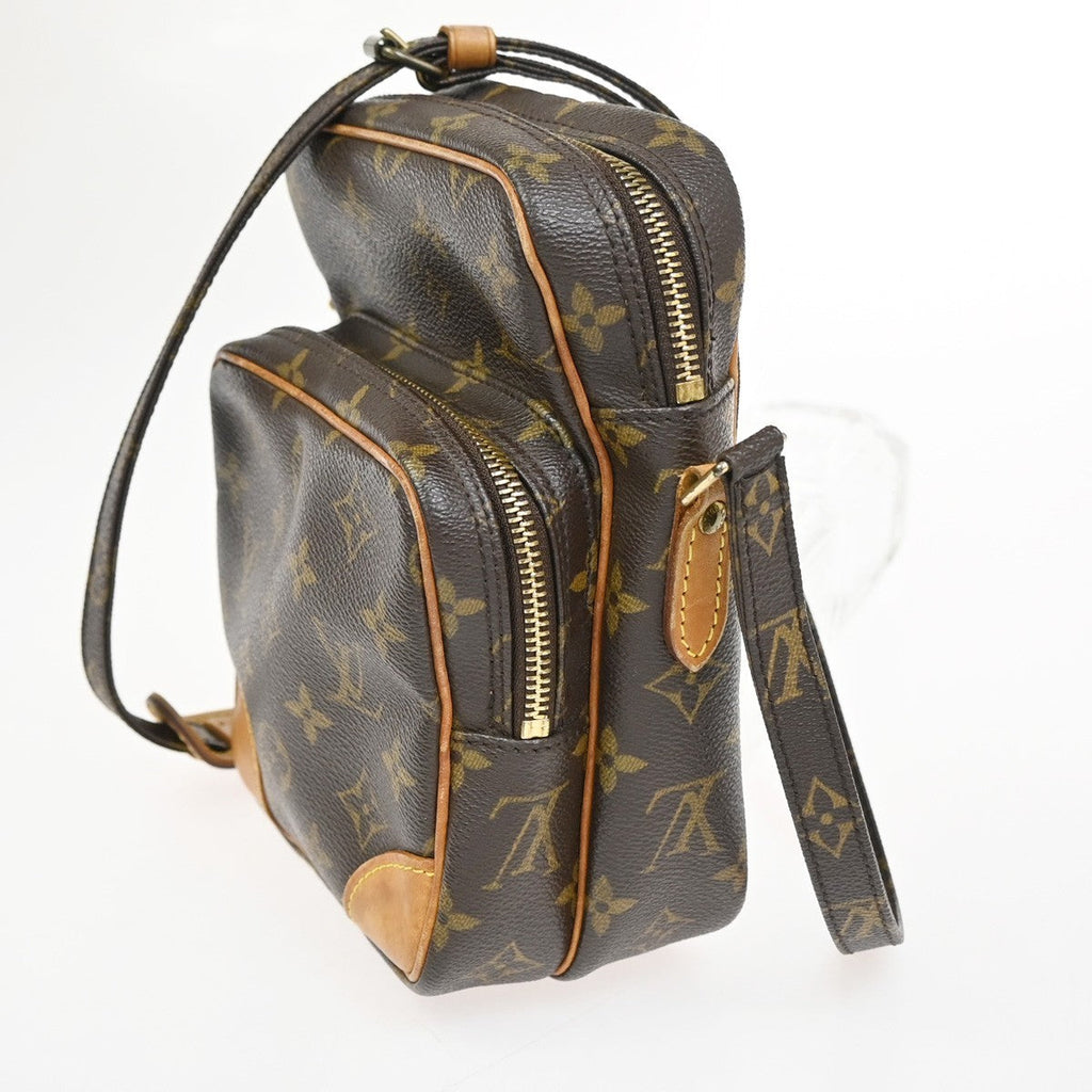 Louis Vuitton Amazone Bag Monogram Canvas Brown Canvas Shoulder Bag