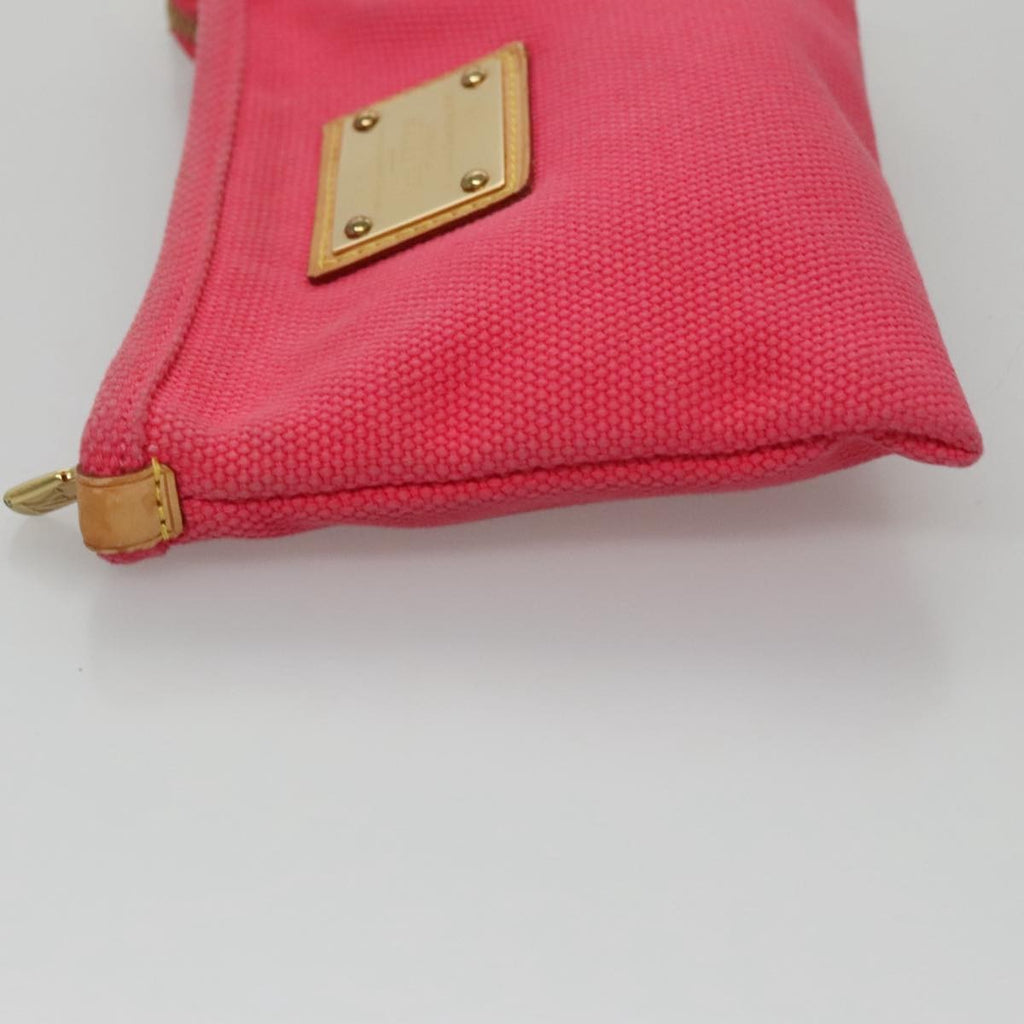 Louis Vuitton Antigua Pouch Canvas Pink Canvas Clutche & Pouche Bag