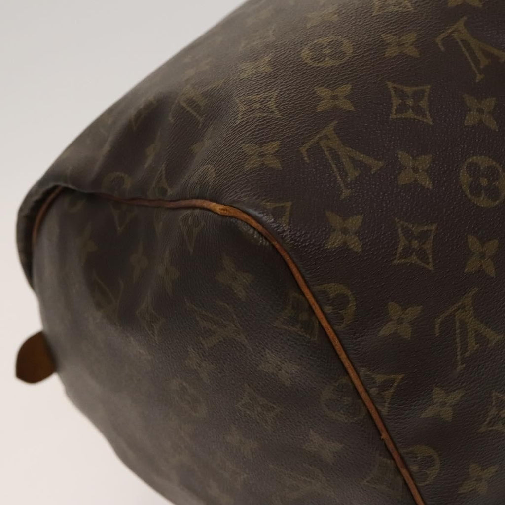 Louis Vuitton Keepall Bag Monogram Canvas Brown Canvas Travel Bag