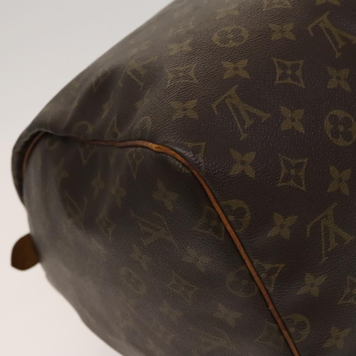 Louis Vuitton Keepall Bag Monogram Canvas Brown Canvas Travel Bag