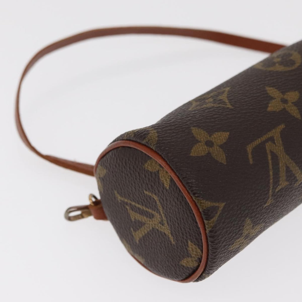 Louis Vuitton Papillon Pochette Monogram Canvas Brown Canvas Clutche & Pouche Bag