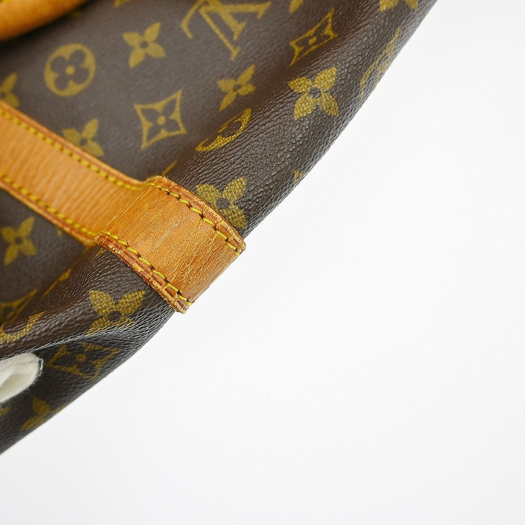 Louis Vuitton Keepall Bandouliere Bag Monogram Canvas Brown Canvas Travel Bag