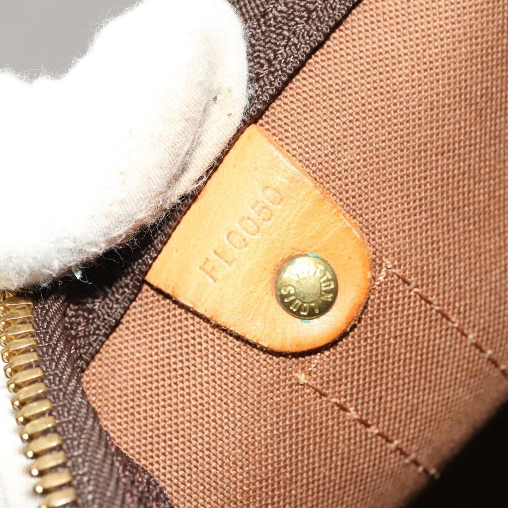 Louis Vuitton Keepall Bag Monogram Canvas Brown Canvas Travel Bag