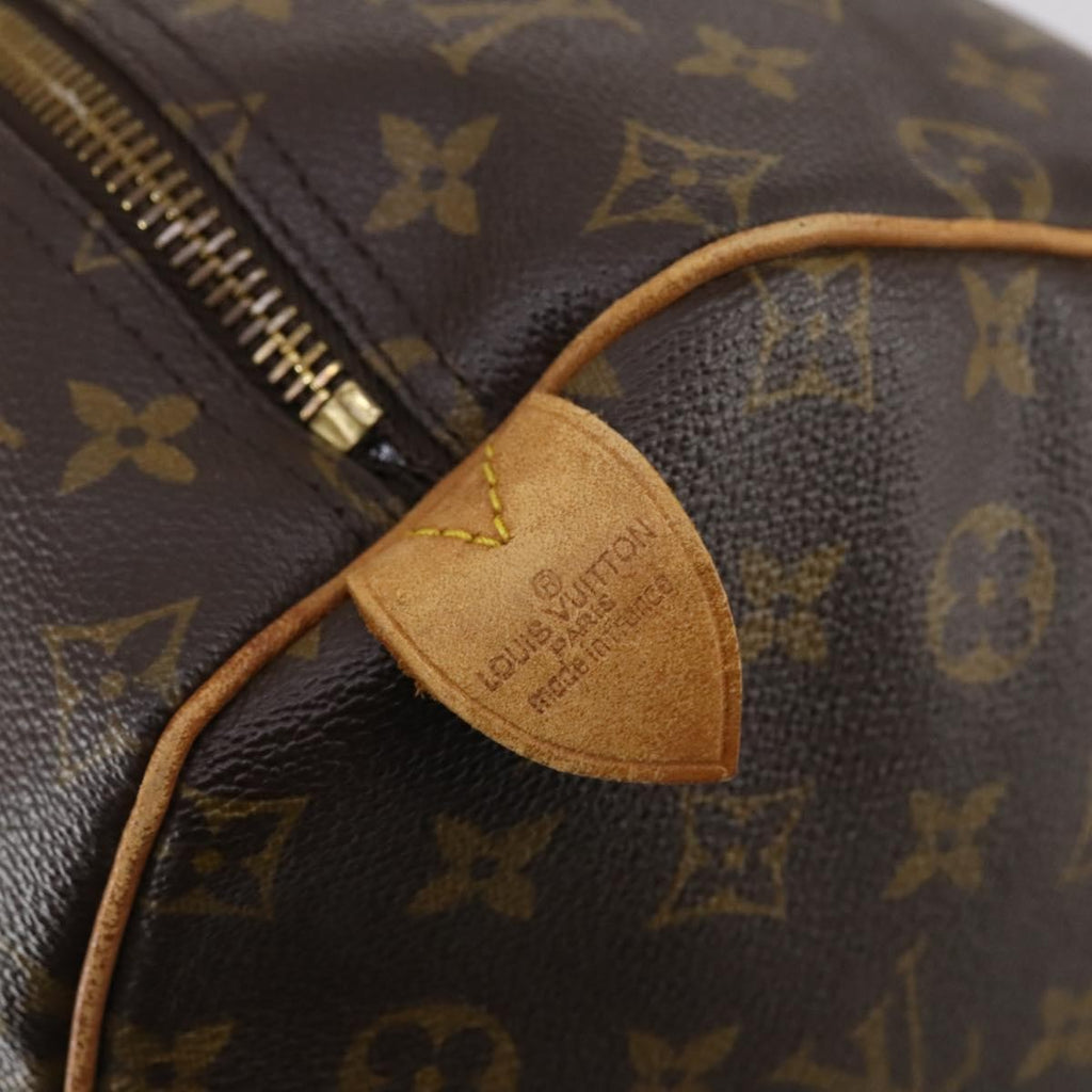 Louis Vuitton Keepall Bag Monogram Canvas Brown Canvas Travel Bag