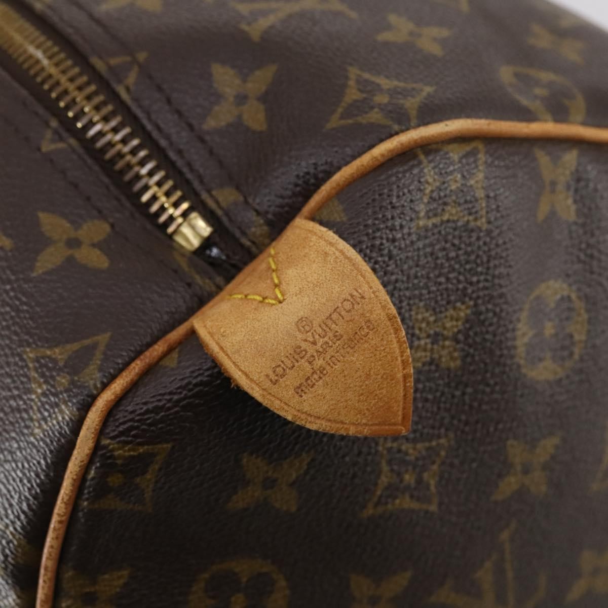 Louis Vuitton Keepall Bag Monogram Canvas Brown Canvas Travel Bag