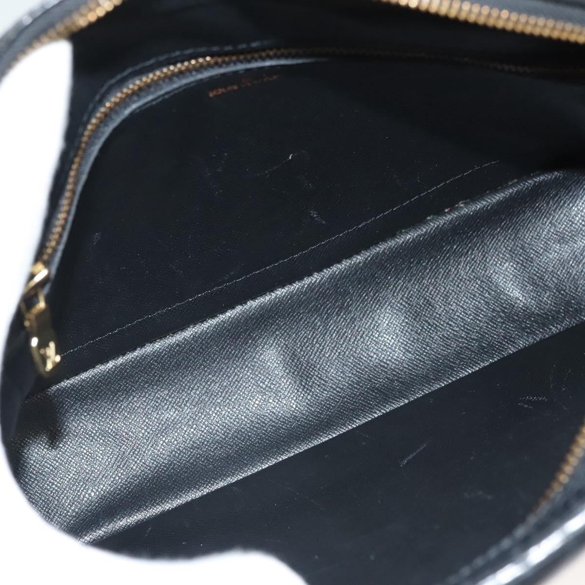 Louis Vuitton Trocadero Handbag Epi Leather Black Leather Shoulder Bag