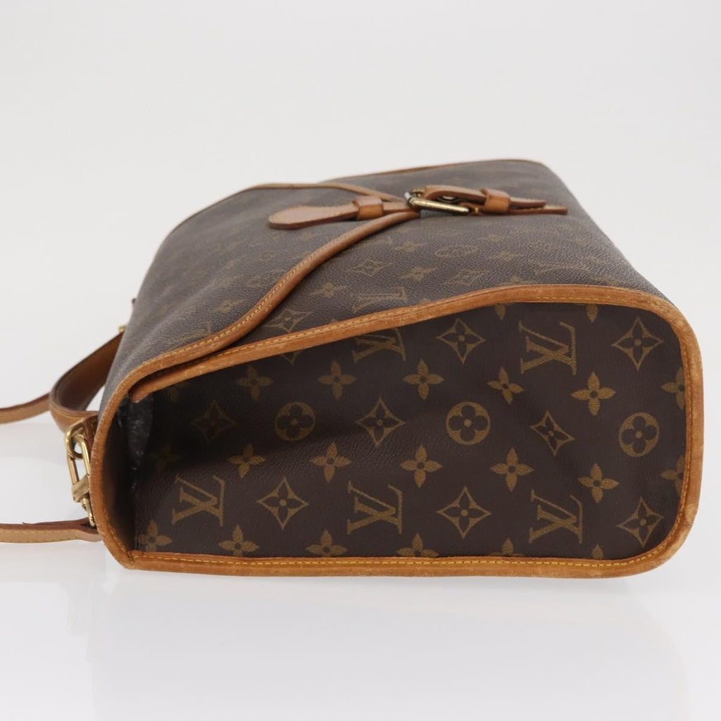 Louis Vuitton Beverly Briefcase Monogram Canvas Brown Canvas Briefcase Bag