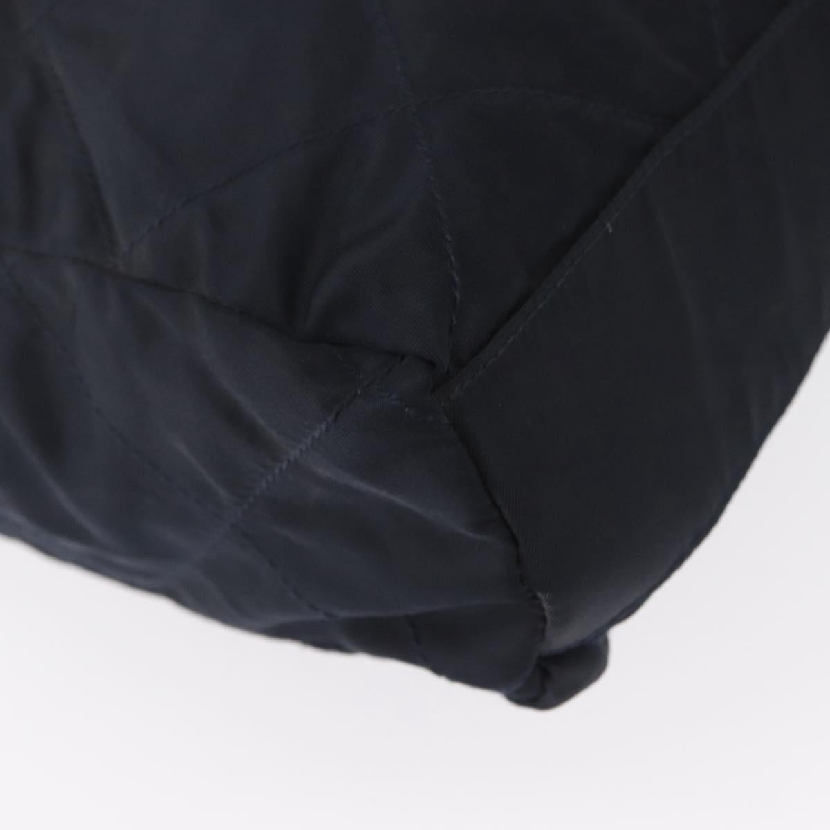Prada Chain Shoulder Bag Tessuto Navy Nylon Shoulder Bag Bag