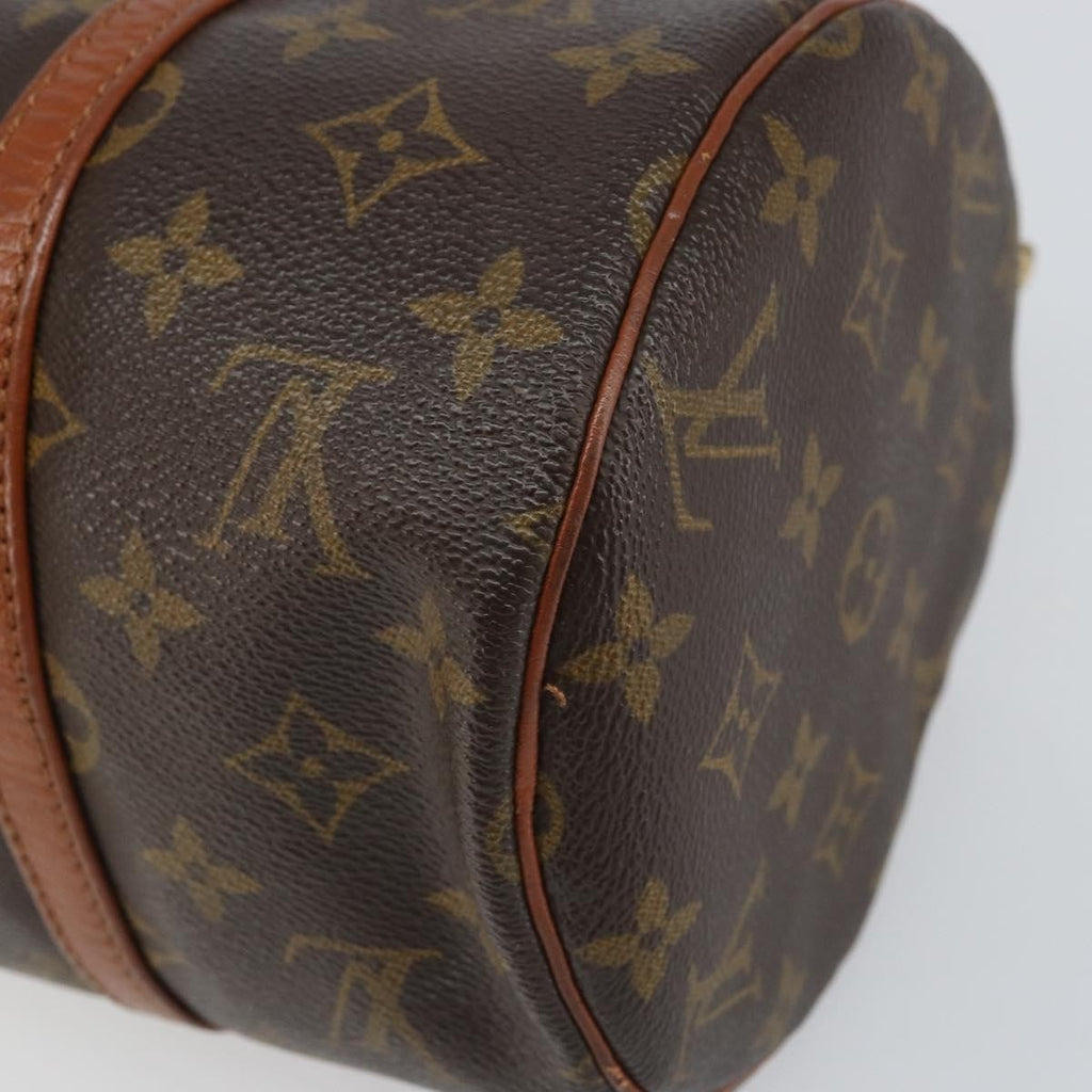 Louis Vuitton Papillon Handbag Monogram Canvas Brown Canvas Handbag