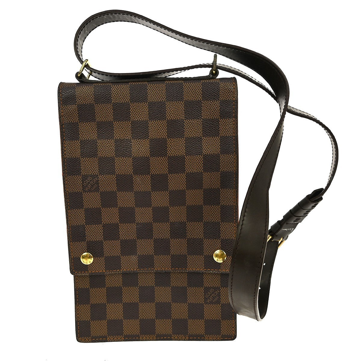 Louis Vuitton Portobello Messenger Damier Brown Canvas Shoulder Bag