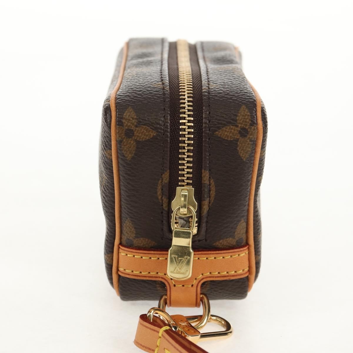 Louis Vuitton Wapity Trousse Pouch Monogram Canvas Brown Canvas Clutche & Pouche Bag