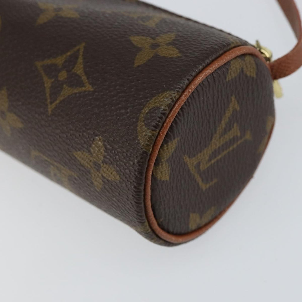 Louis Vuitton Papillon Pochette Monogram Canvas Brown Canvas Clutche & Pouche Bag