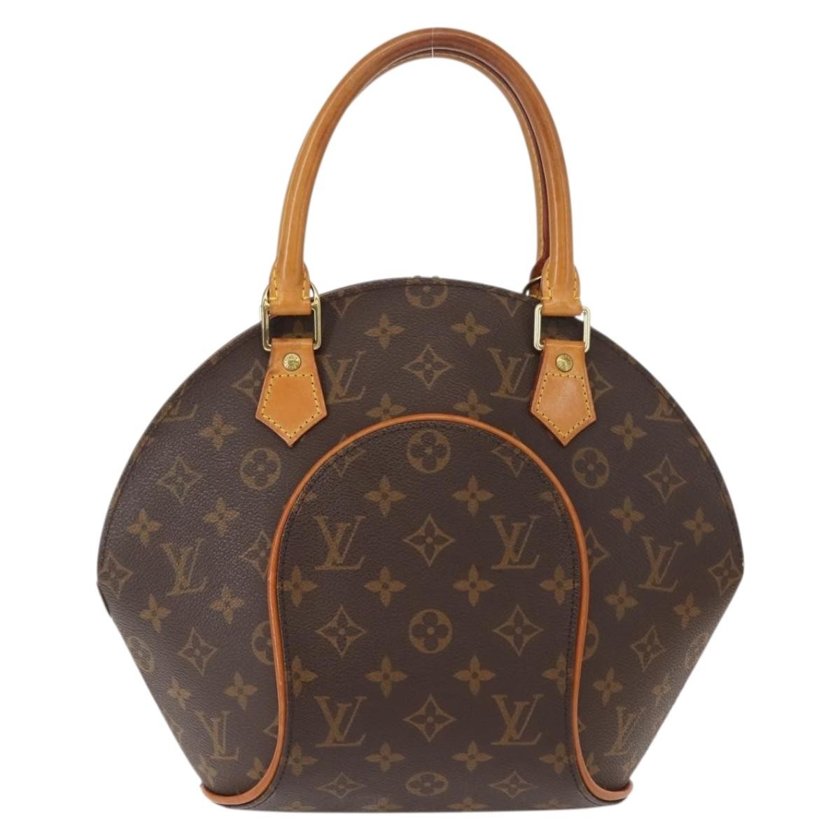 Louis Vuitton Ellipse Bag Monogram Canvas Brown Canvas Handbag