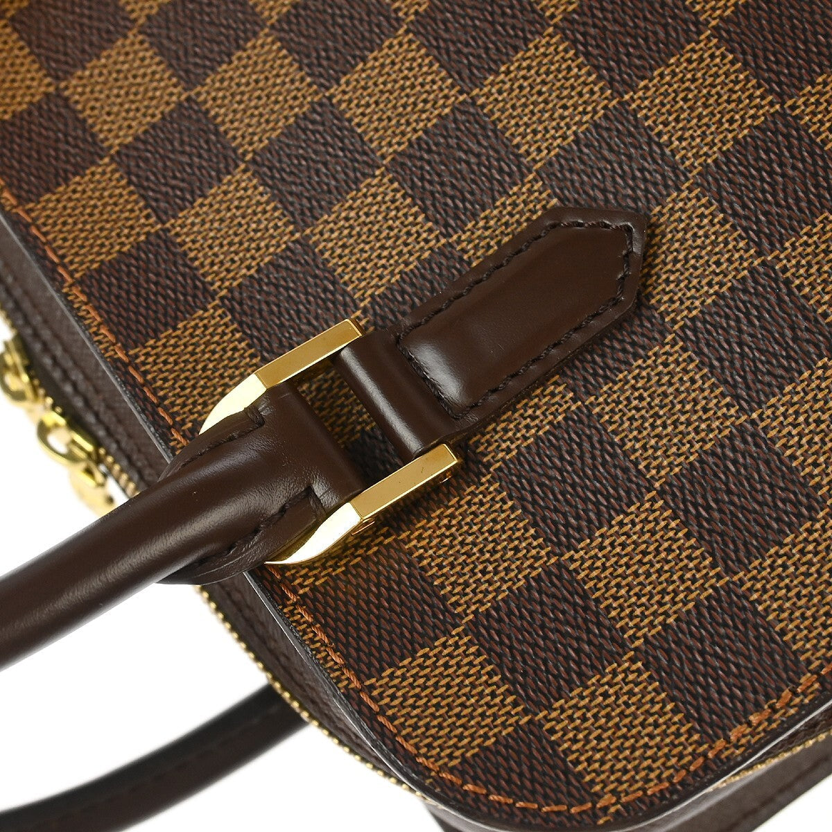 Louis Vuitton Triana Bag Damier Brown Canvas Handbag