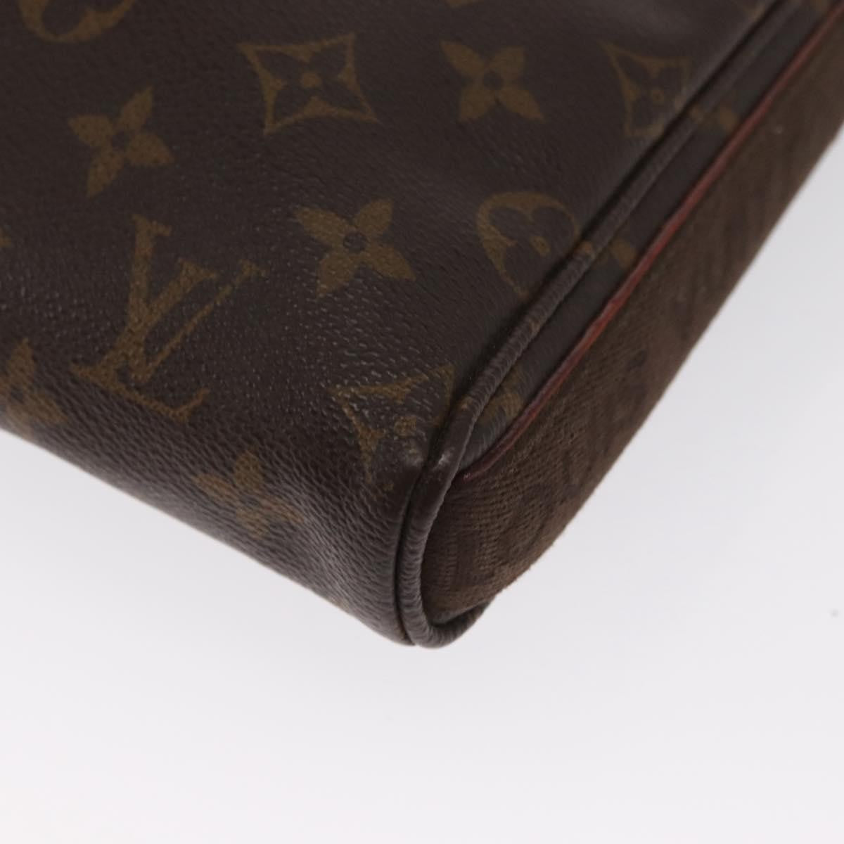 Louis Vuitton Trotteur Beaubourg Handbag Monogram Canvas Brown Canvas Shoulder Bag