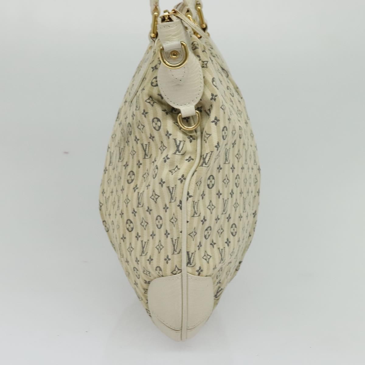 Louis Vuitton Marina Handbag Mini Lin Croisette Beige Canvas Handbag