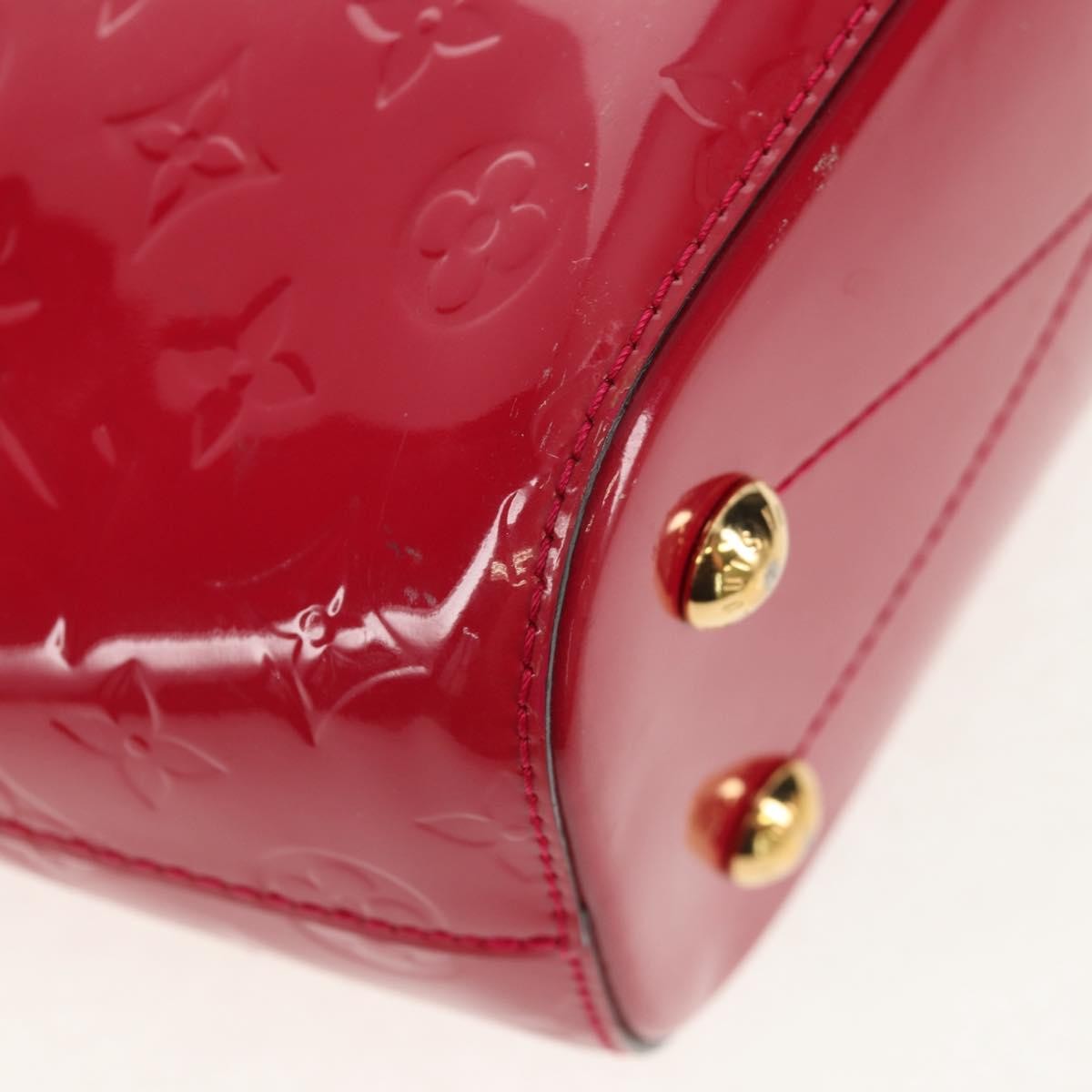 Louis Vuitton Montebello Handbag Monogram Vernis Pink Patent_Leather Handbag