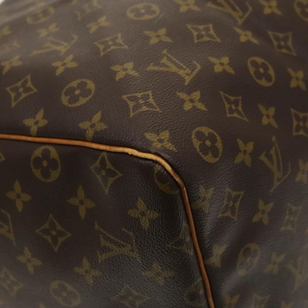 Louis Vuitton Keepall Bag Monogram Canvas Brown Canvas Travel Bag