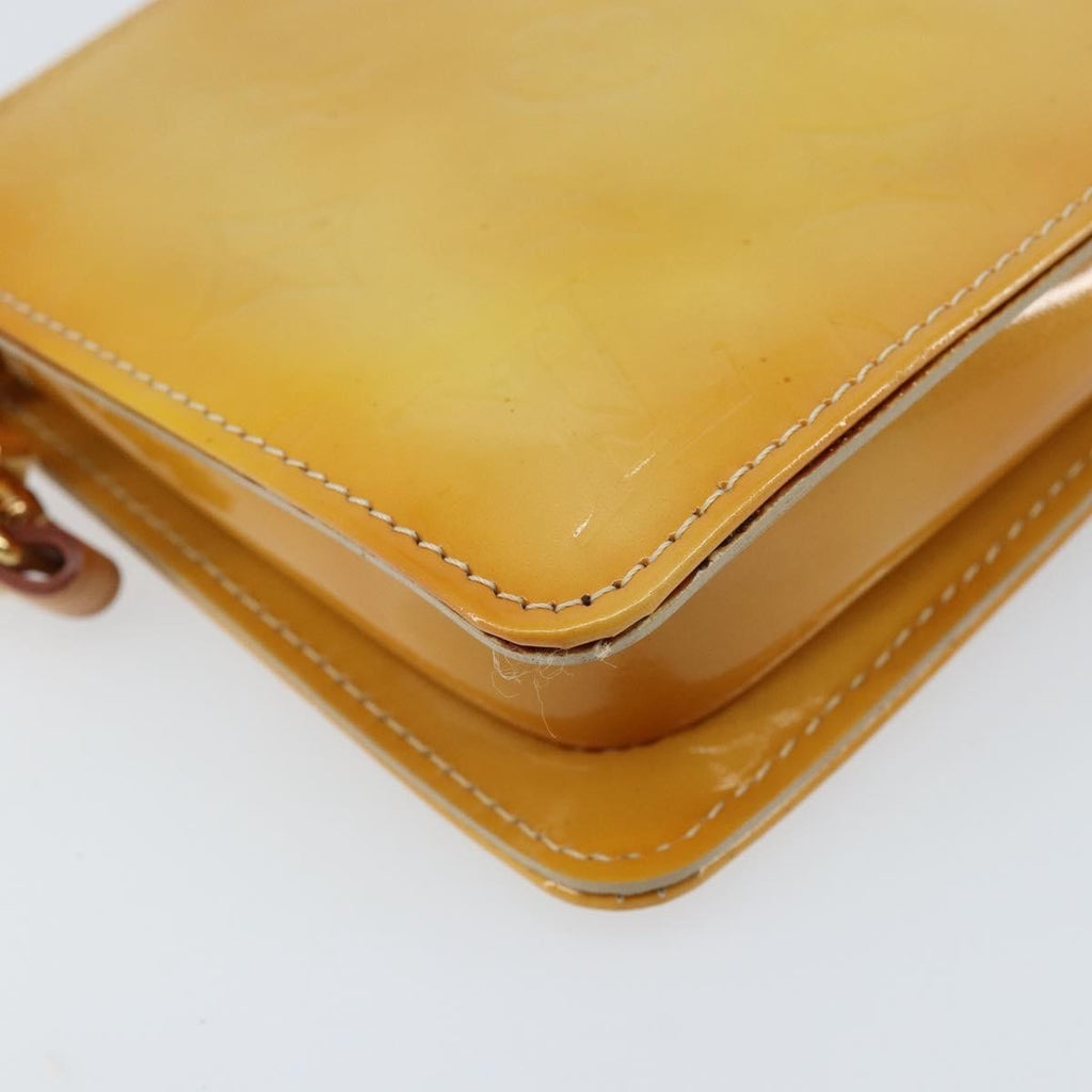 Louis Vuitton Lexington Pochette Patent Leather Beige Patent_Leather Clutche & Pouche Bag
