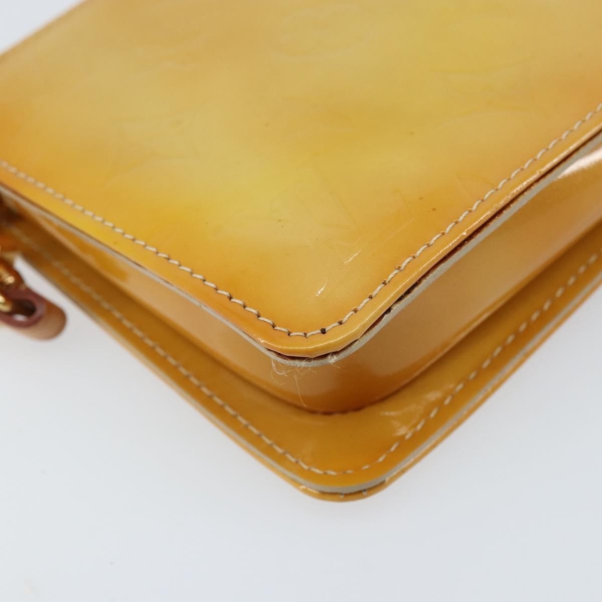 Louis Vuitton Lexington Pochette Patent Leather Beige Patent_Leather Clutche & Pouche Bag