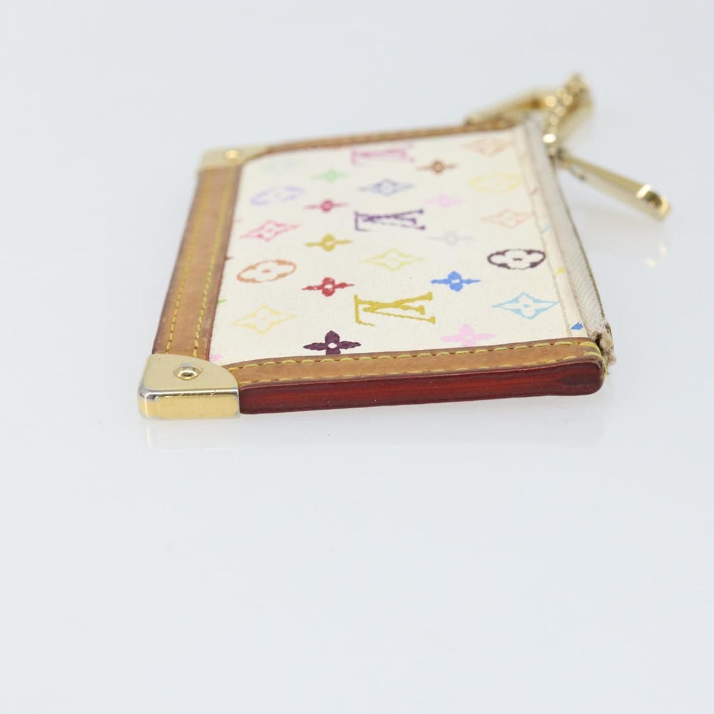 Louis Vuitton Pochette Clés Monogram Canvas Multicolour Canvas Wallets Accessory