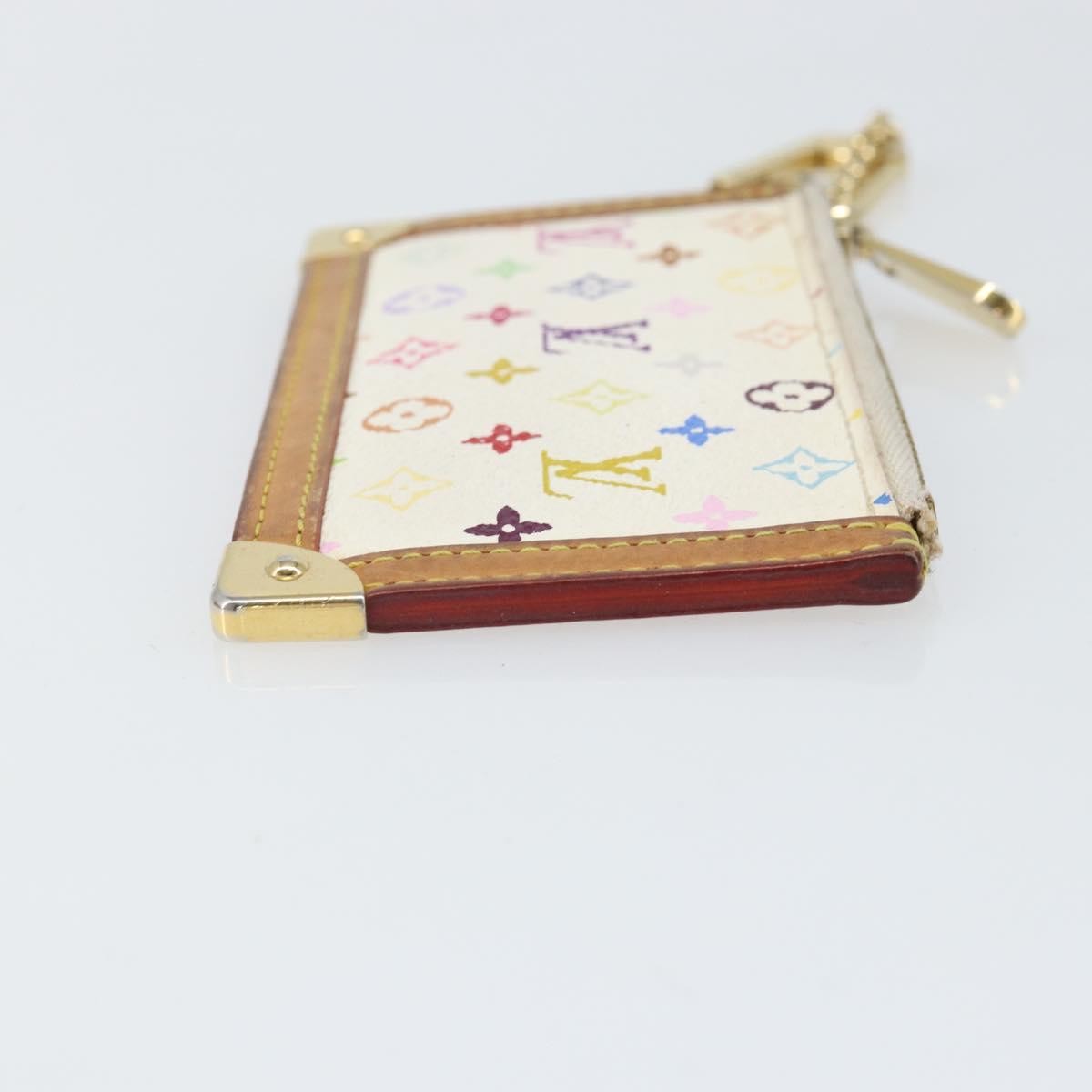 Louis Vuitton Pochette Clés Monogram Canvas Multicolour Canvas Wallets Accessory